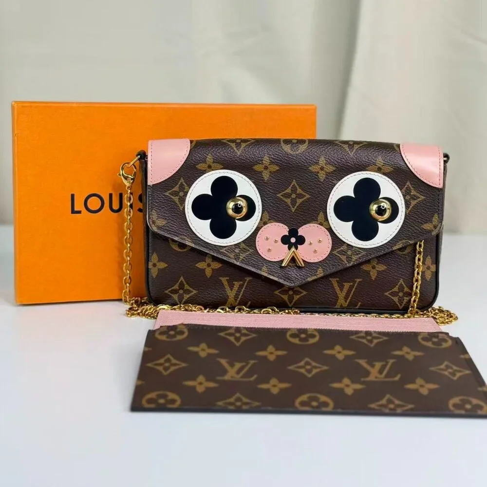 Louis Vuitton Monogram Canvas Limited Edition Felicie Shoulder Bag Crossbody - Picture 1 of 9